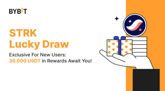 Bybit STRK Lucky Draw - Claim Your Share of 30,000 USDT Prize Pool