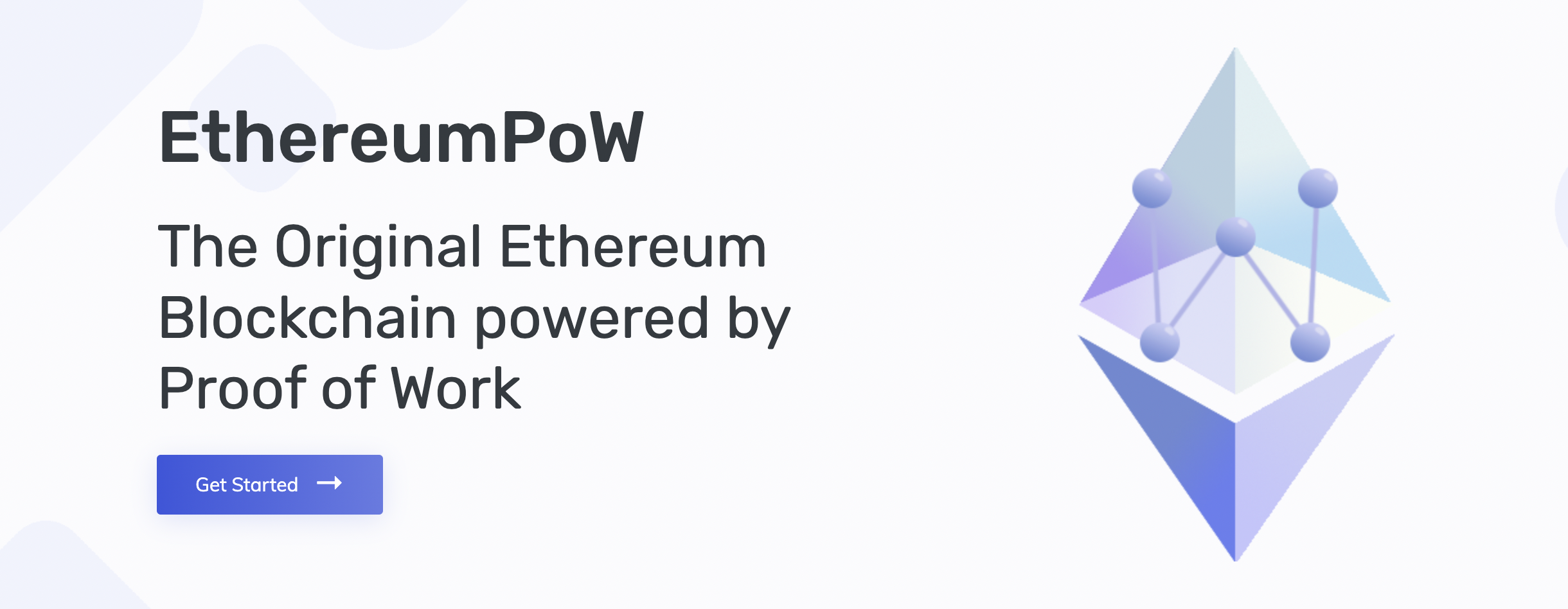 EthereumPoW Hard Fork banner