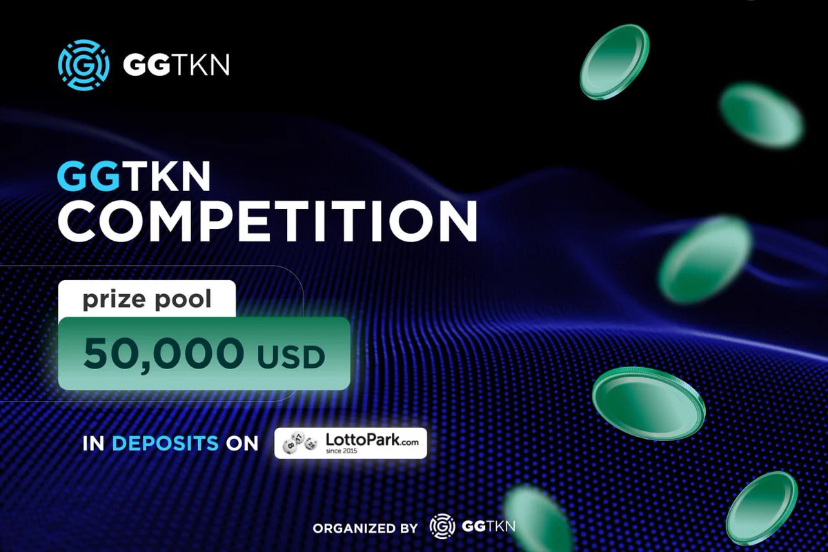 GGToken x LottoPark banner