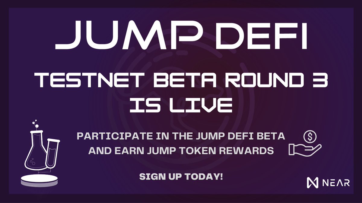 Jump DeFi Testnet banner