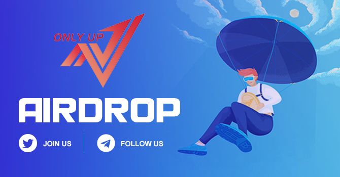 Only Up Airdrop - Claim free $OUP tokens with AirdropAlert.com