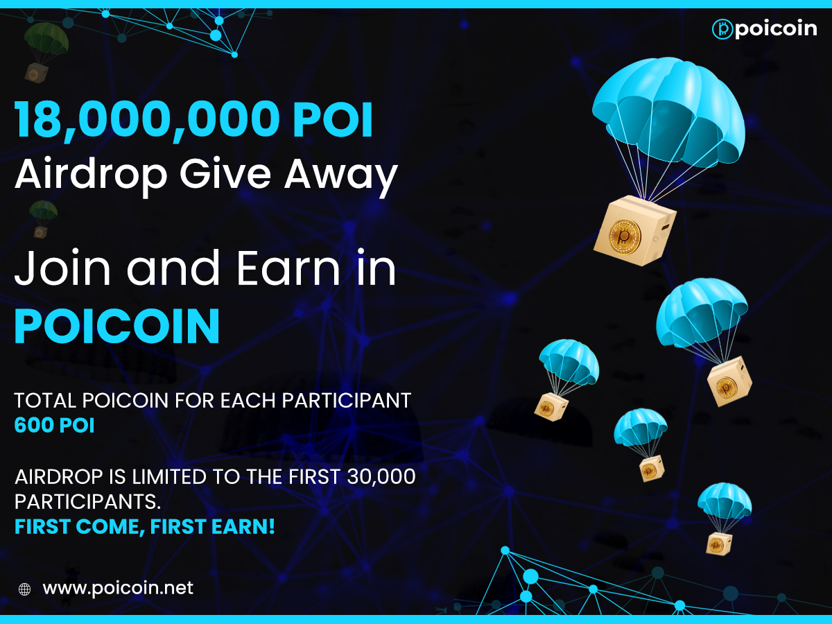 Poicoin Airdrop - Claim free $POI with AirdropAlert.com