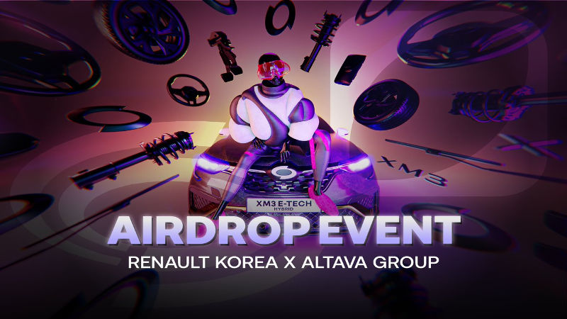 Renault Korea X ALTAVA banner