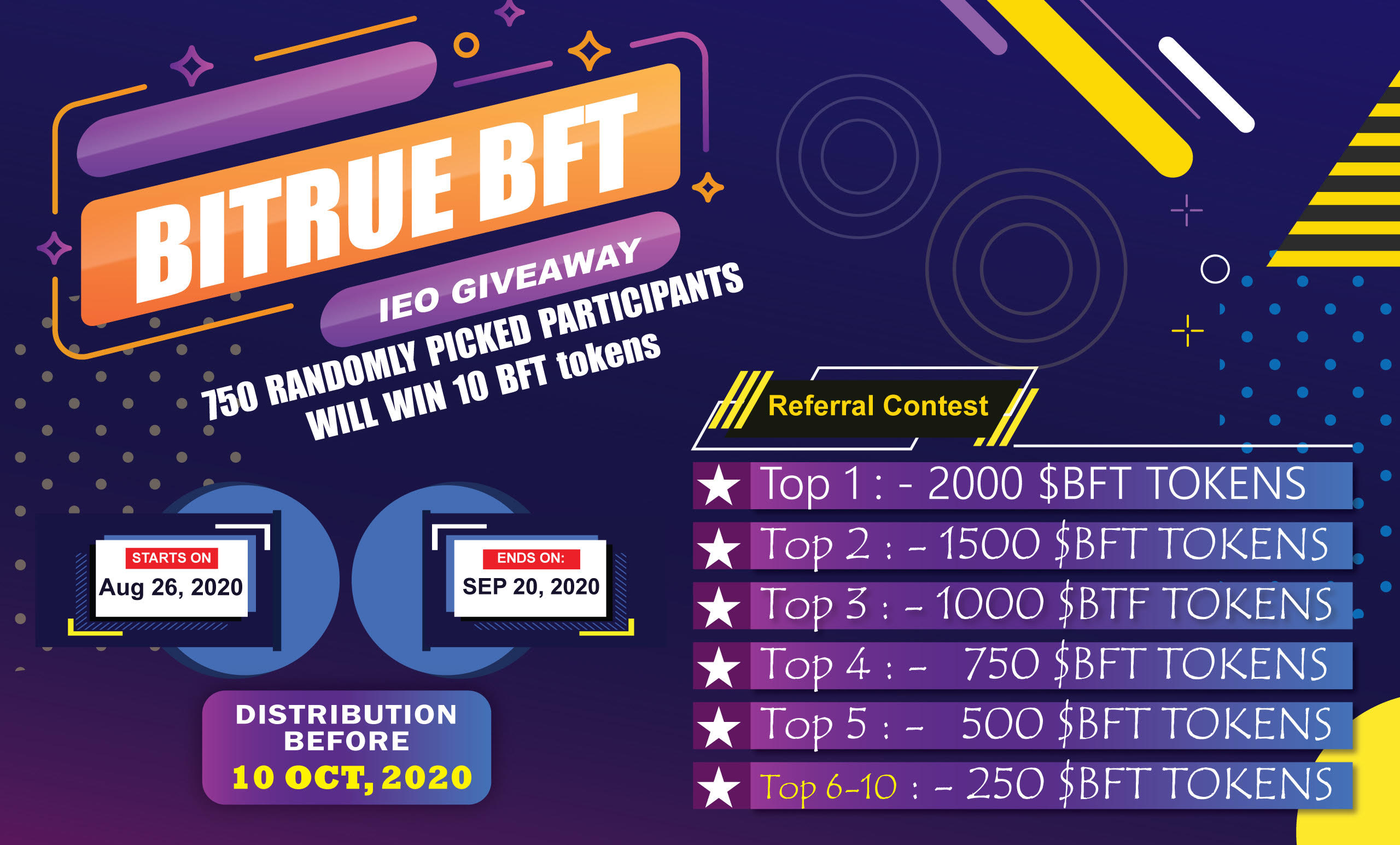 Bitrue Airdrop - Claim free BFT tokens with AirdropAlert.com