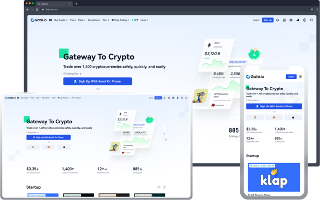 Gate.io - Wealth Paths banner