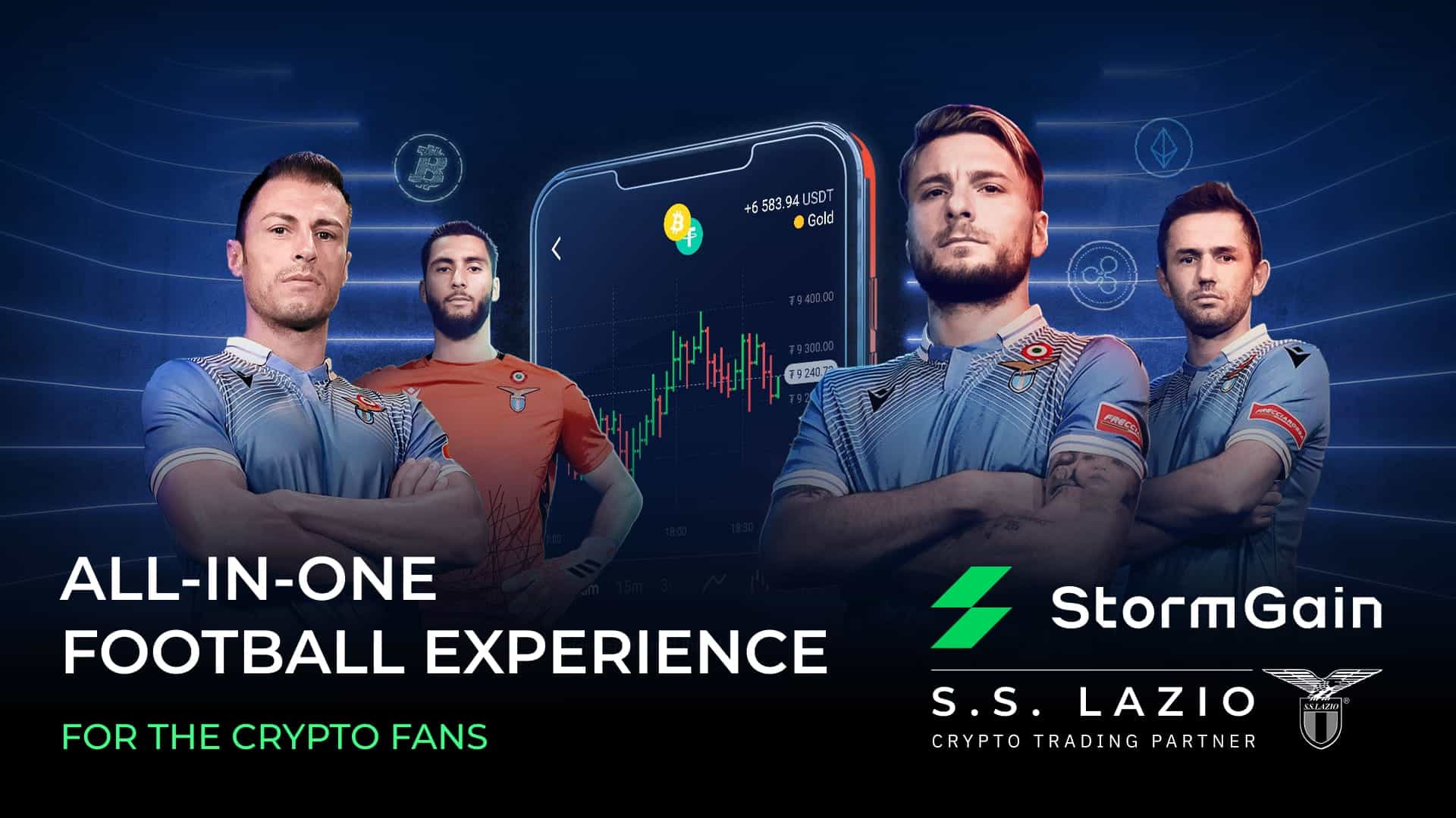 StormGain Deposit Bonus​​​​​​​ banner