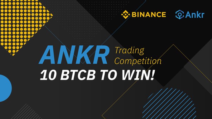 ANKR giveaway by Binance banner