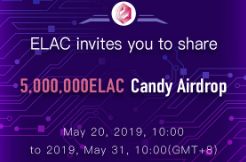 5,000,000 ELAC candy airdrop on DigiFinex