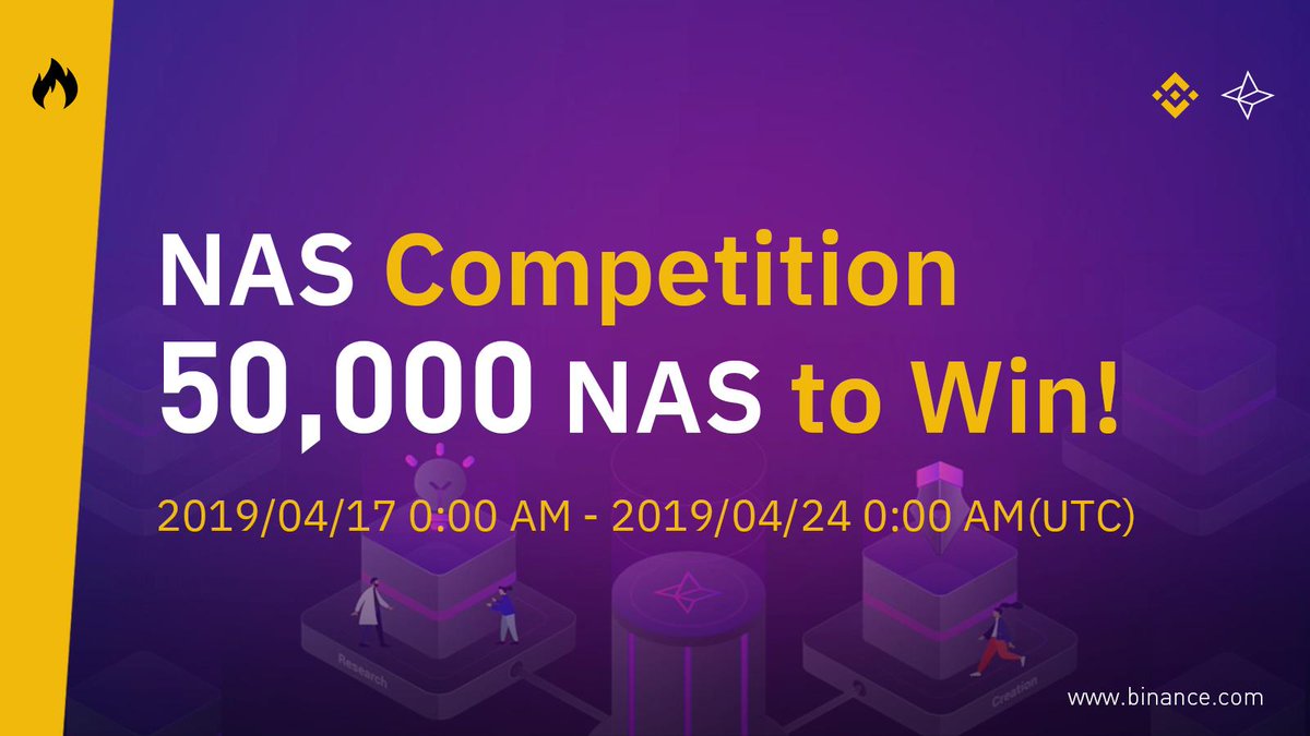 30,000 NAS GiveAway by Binance