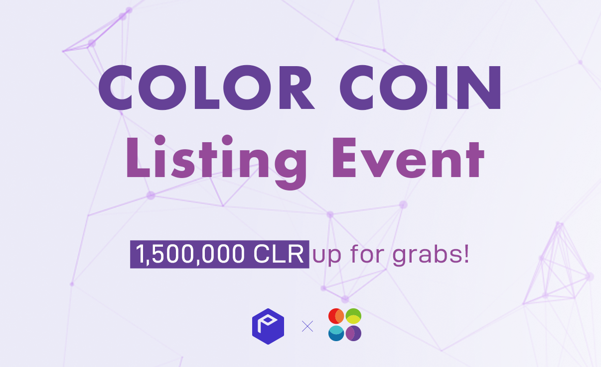 1,500,000 CLR up for grabs banner