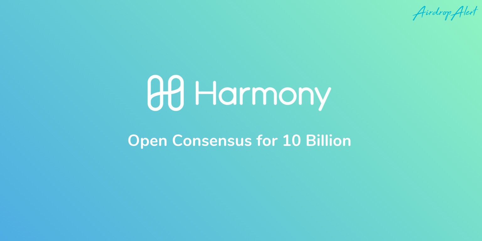 Harmony 1,300 USD GiveAway banner