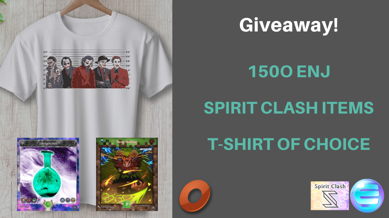Rhovit GiveAway of 1500 ENJ tokens and more banner