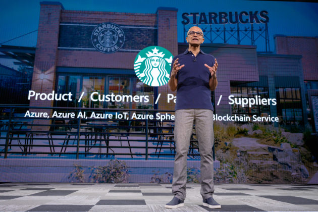 Starbucks implementing blockchain technology with Microsoft Azure