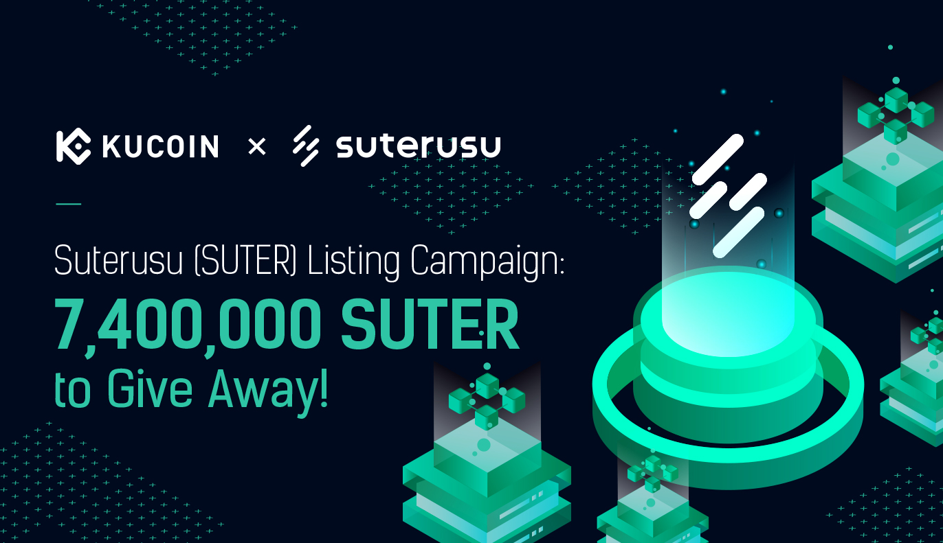 7,400,000 SUTER to Give Away banner