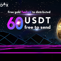 Free Gold Tenfold to Distributed & 60USDT Free to Send on IDAX