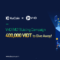 V-ID(VIDT) Listing Campaign: 400,000 VIDT to Give Away