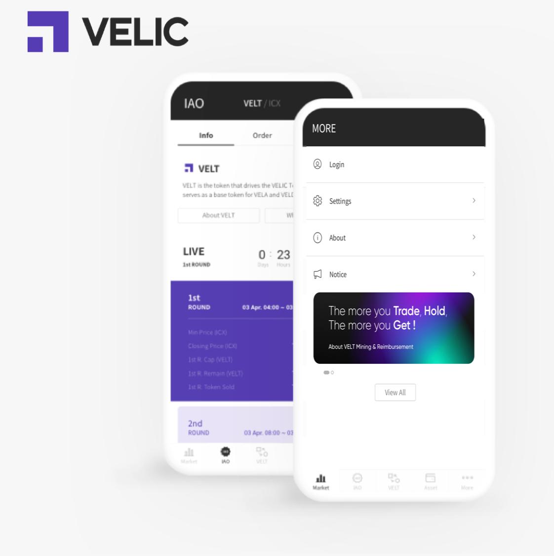 Grand opening 4 different VELIC reward events