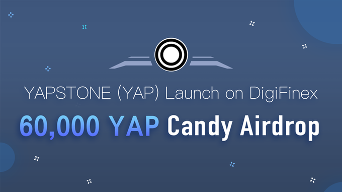 60,000 YAP Candy Airdrop on DigiFinex banner